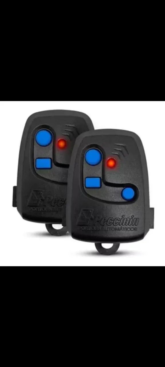 Controle Peccinin NiCE portão automático 