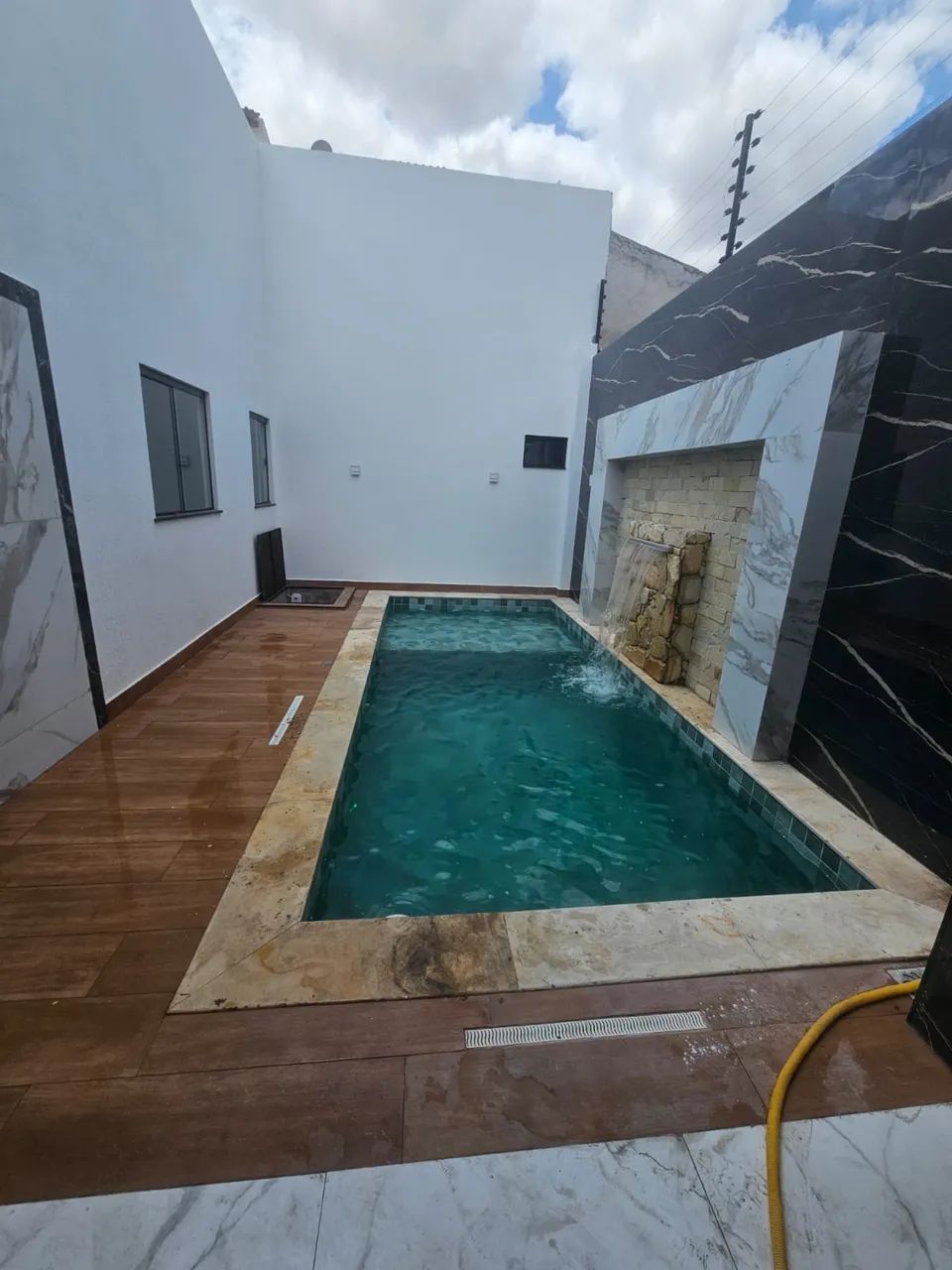 Casa com piscina Sonho realizado 