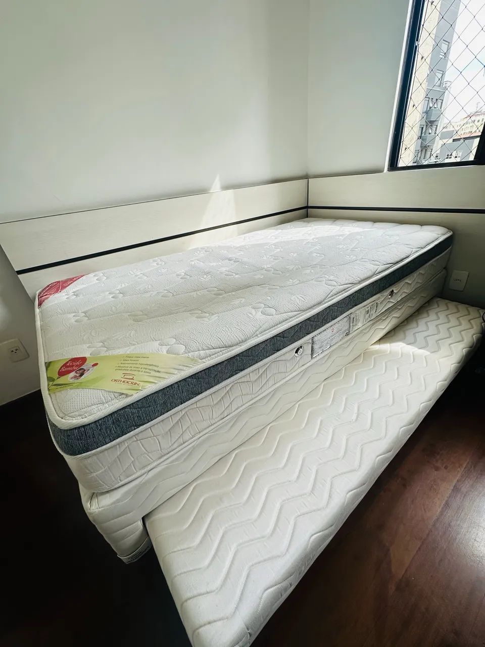 Cama box solteiro king com BICAMA - ORTHOCRIN - Foto 2