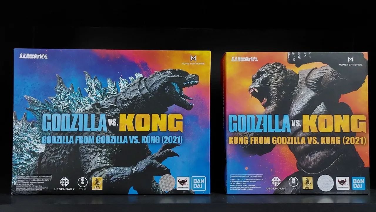 Godzilla vs Kong SH Monsters (LACRADOS)