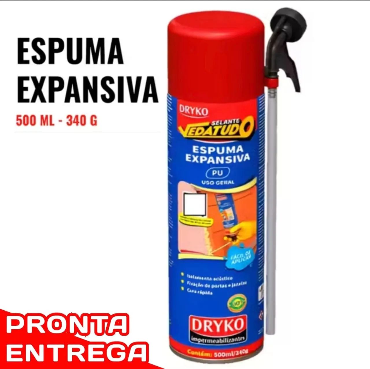 ESPUMA EXPANSIVA VEDATUDO - 500ml