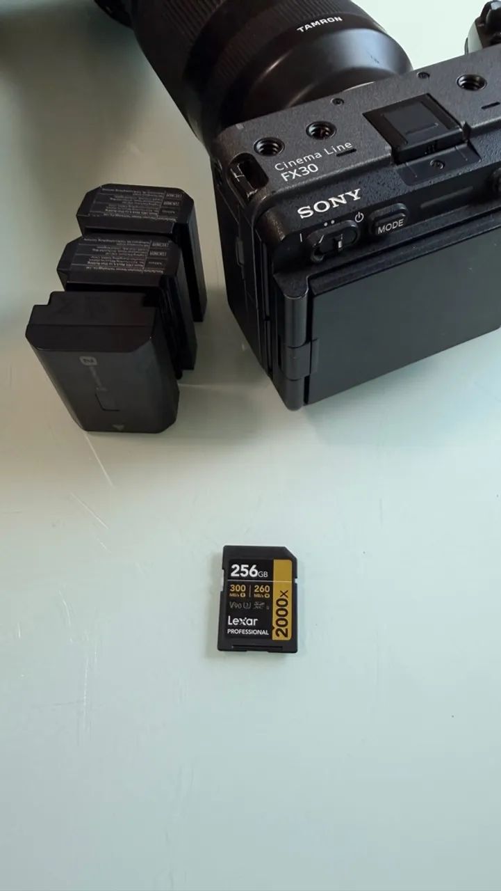 Câmera fx30 Sony  - Foto 4