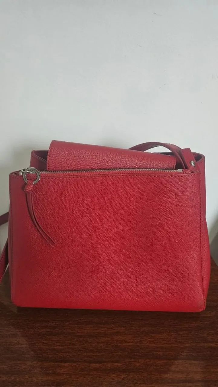 Bolsa Zara vermelha - Foto 2