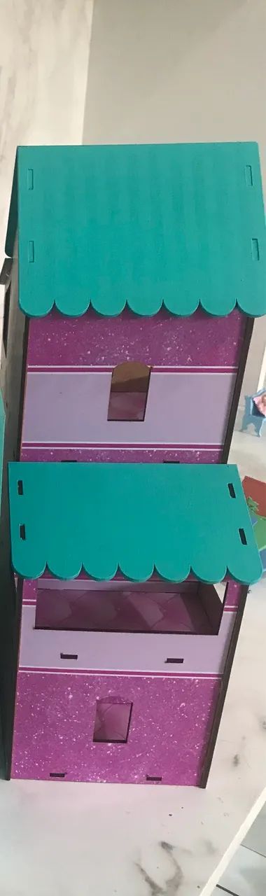 Casa d boneca em madeira  - Foto 2