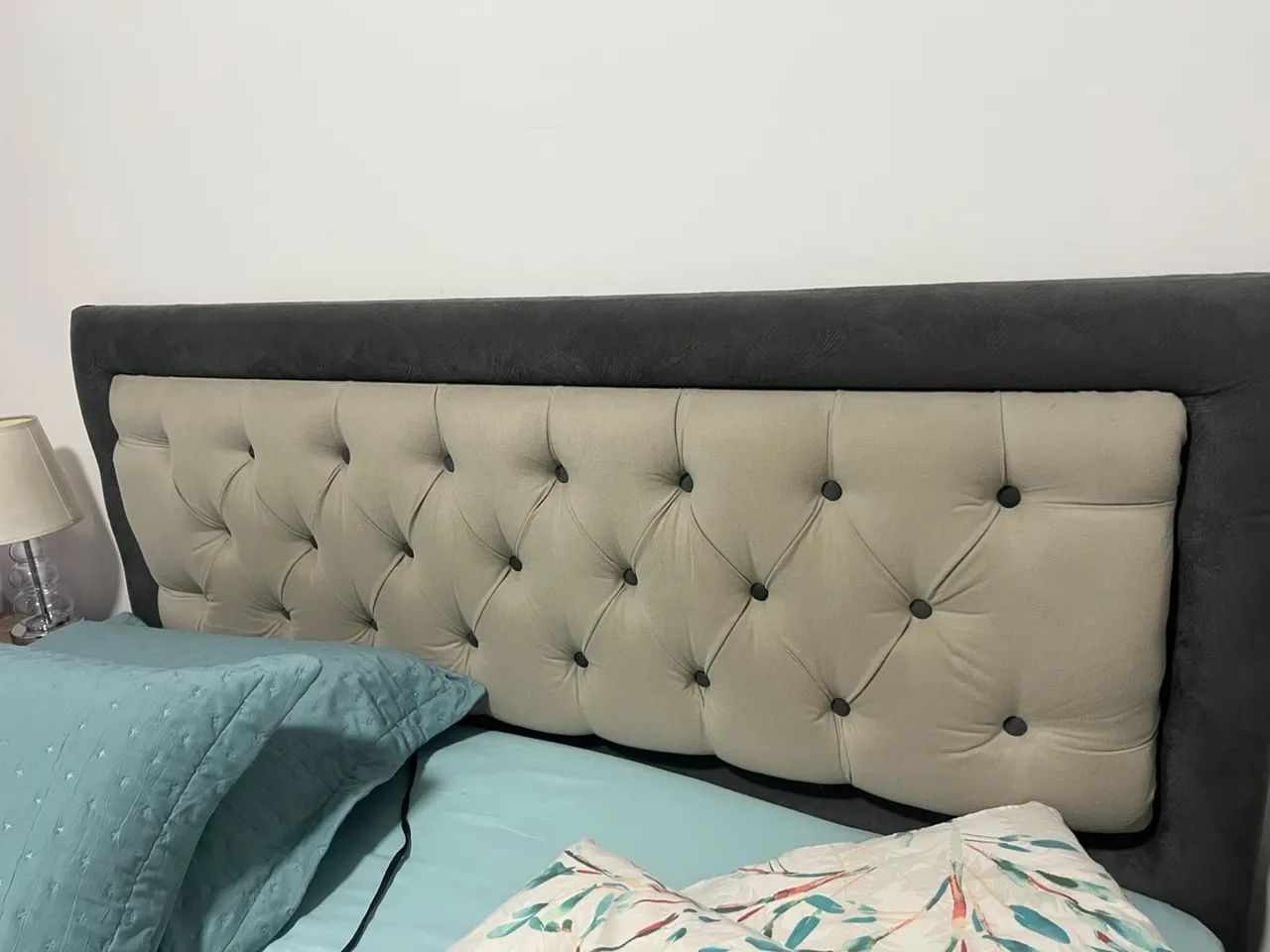 Cama Box Queen  e Cabeceira Estado de Novo 