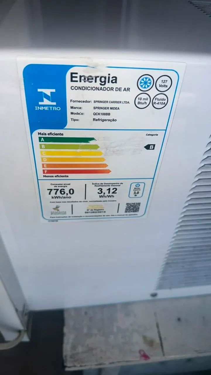 Ar condicionado, praticamente zero,com nota fiscal. - Foto 3