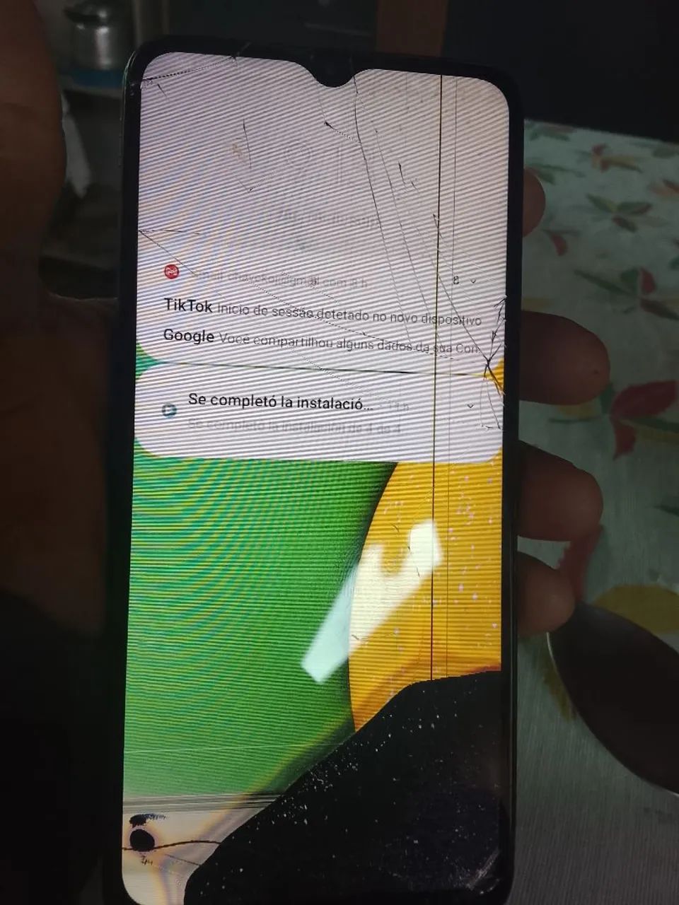 Samsung A03 core (tela quebrada)