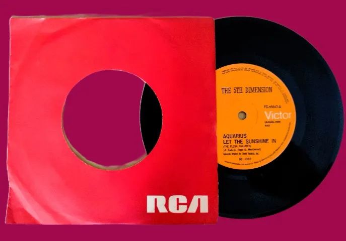 THE 5TH DIMENSION LP COMPACT - " Aquarius Let the Sunshine In " - Foto 2
