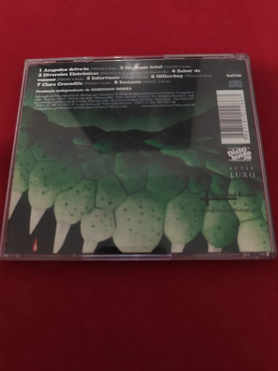 CD Arrigo Barnabé - Clara Crocodilo (Raro) - Foto 2