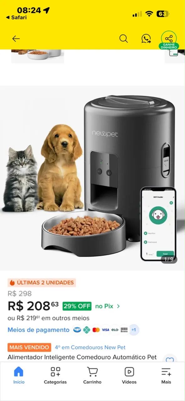 Comedouro automático para PET - Foto 3