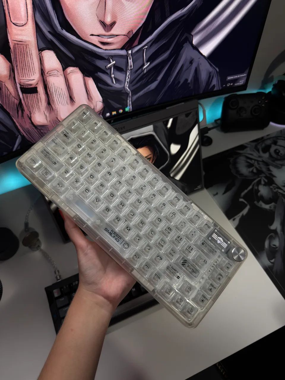 Teclado gamer Machenike B81