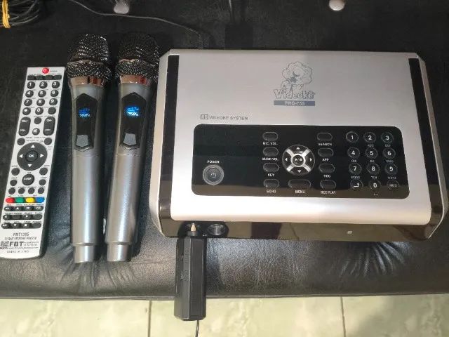 ブラジルカラオケVideoke PRO-750ビデオケ Videokê Pro 750 - 1139 Músicas + 2418 Créditos - Melhor Aparelho