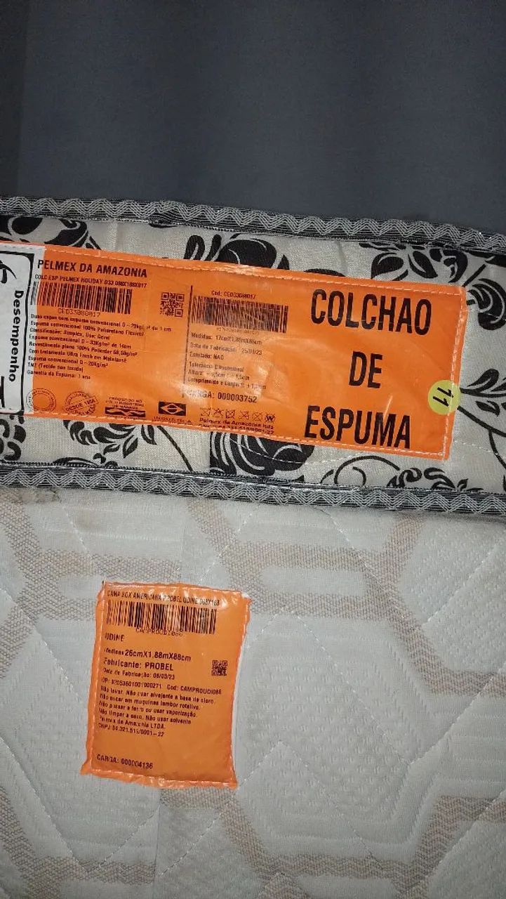 2 cama box Probel Unide solteiro  - Foto 5