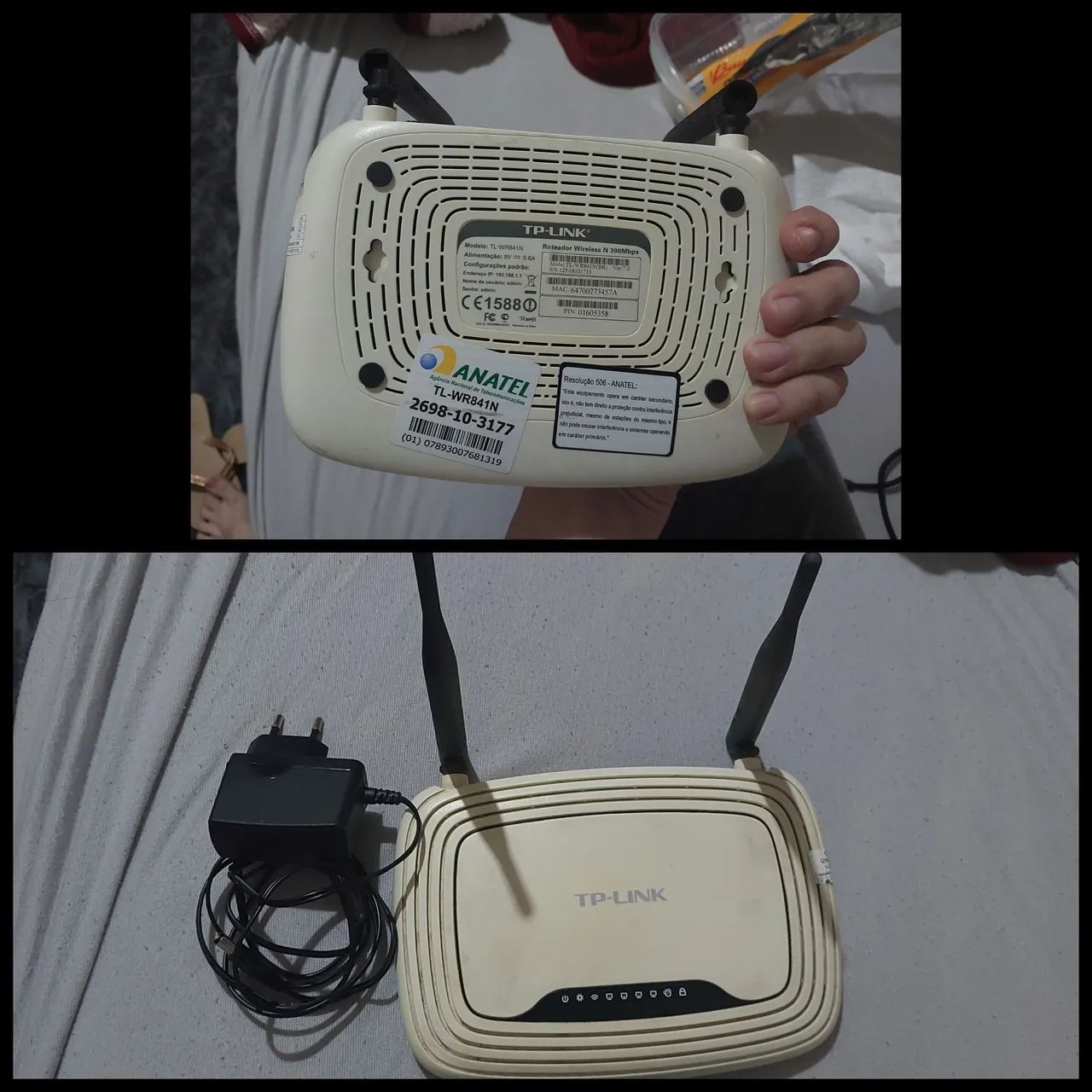 Roteador Wireless N300Mbps TP-Link TL-WR841N<br>