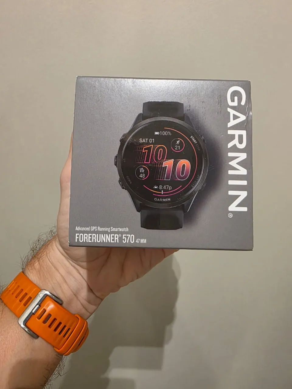 Relogio Garmin Forerunner 570 black 47mm