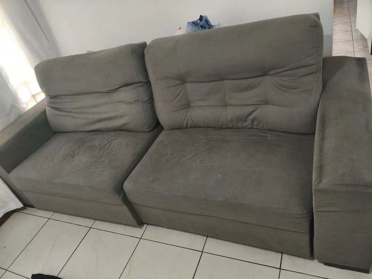 Sofá 4 lugares retrátil e reclinável  - Foto 2