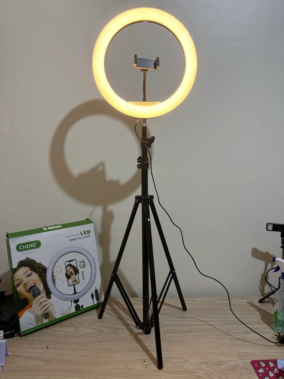 Kit Ring Light com suporte  - Foto 4