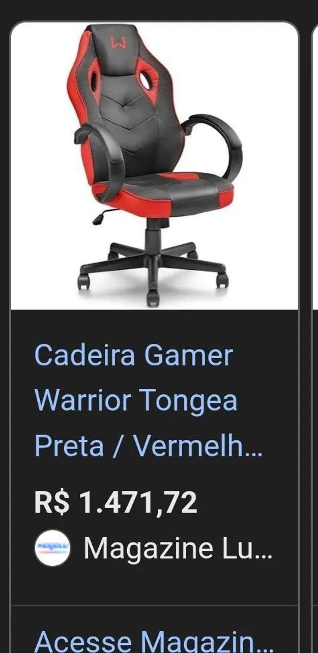 Cadeira galera warrior Multilaser - Foto 2
