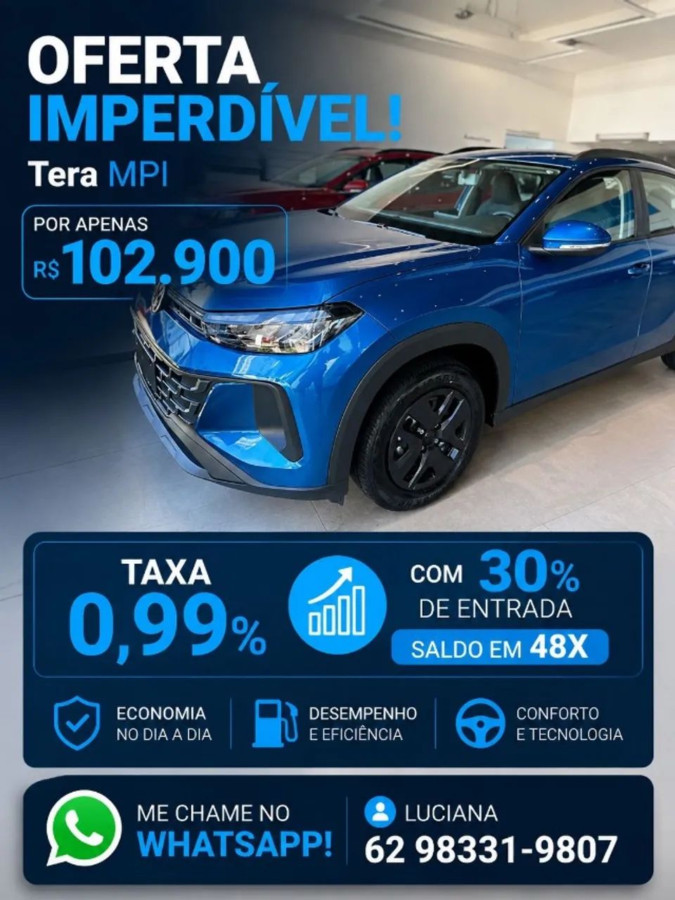 Volkswagen Tera Tera 1.0 MPI Flex 12V 5p Mec. 2026