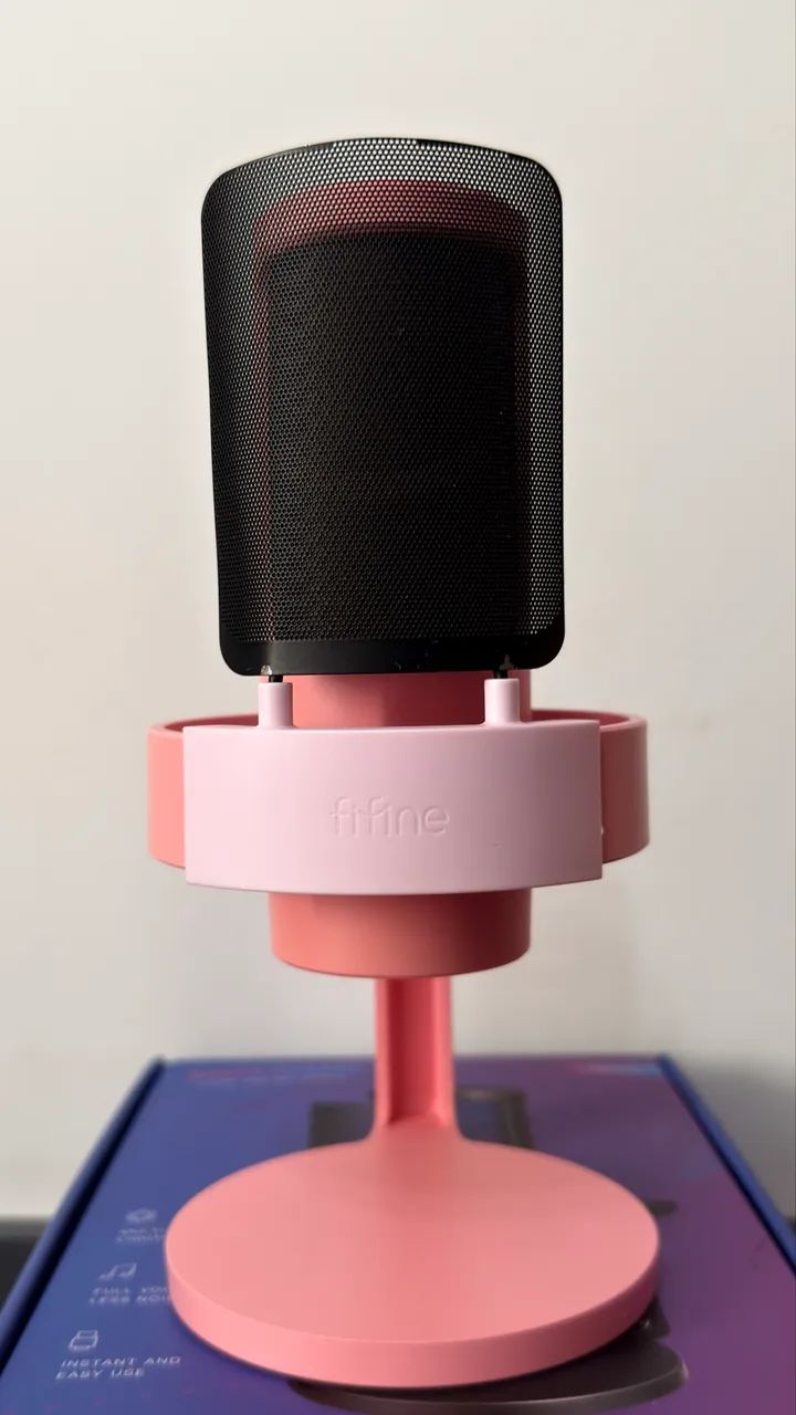 Microfone Fifine - Ampligame A8 RGB - Foto 5