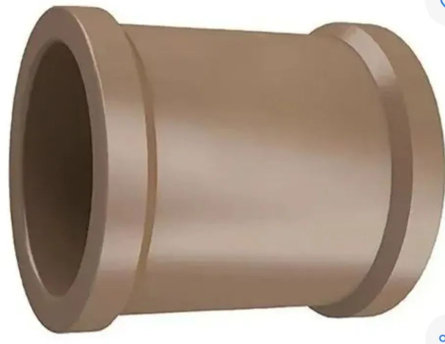  Pacote de luva 60x 60 mm água (soldável) 10 peças. - Foto 3