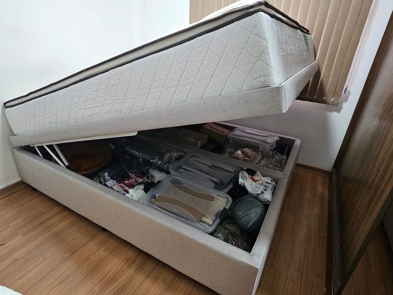 Cama Box Baú Queen Size - Plumatex - Foto 3