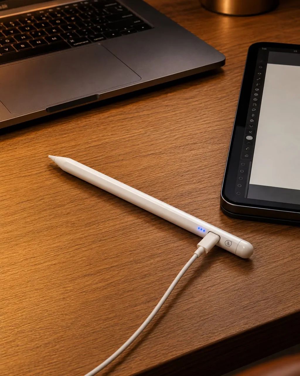 Caneta Capacitivo Pro para iPad - Gshield  - Foto 5