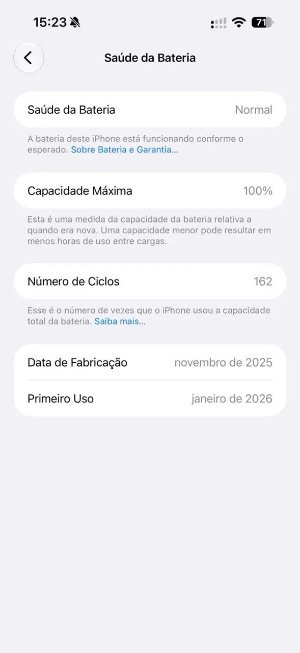 iPhone 17 Pro Max 256GB Azul - Bateria 100% - Completo - Foto 2