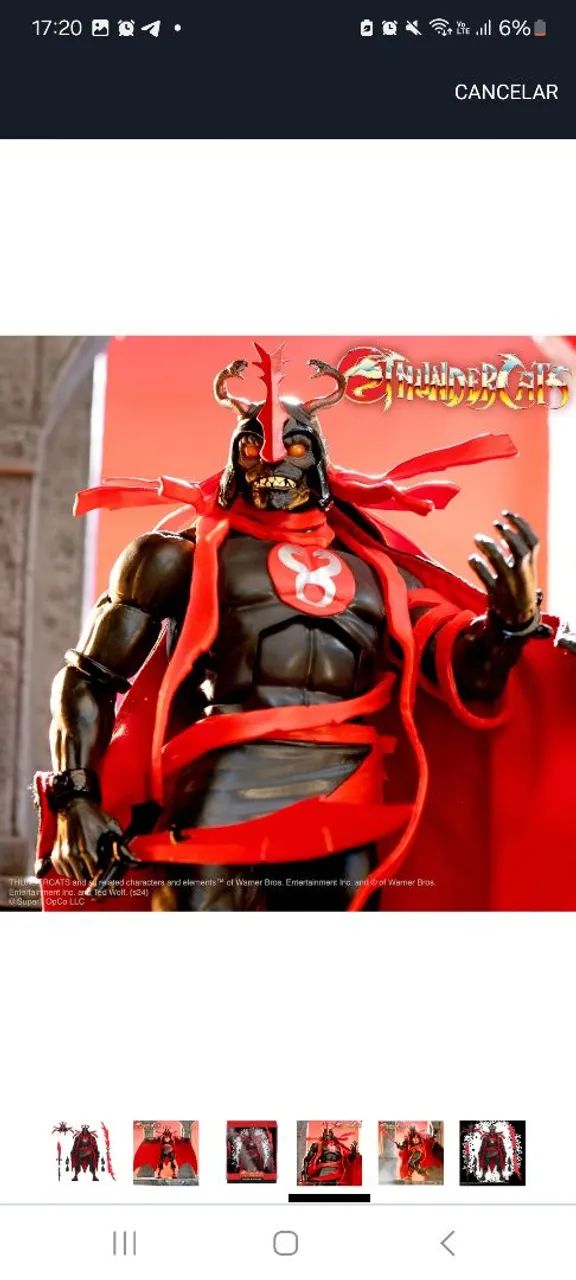 Super7 Thundercats ULTIMATES! - Mumm-Ra The Ever Living (Black/Red) Action Figure - Foto 4