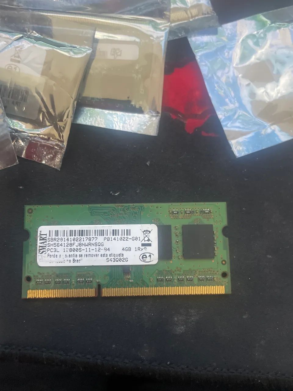 Memória ram de notebook ddr3 4gb em perfeito funcionamento - Foto 2