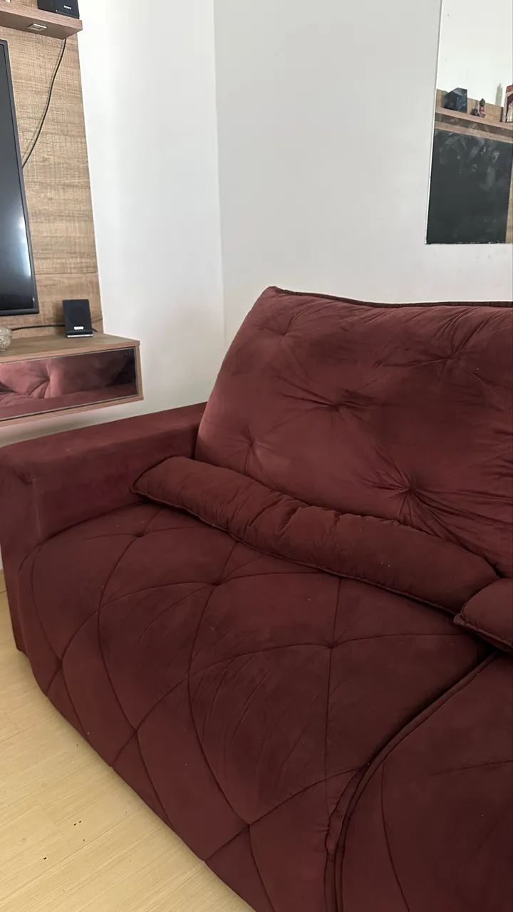 Sofá retrátil e reclinável 2.50 m - Foto 3