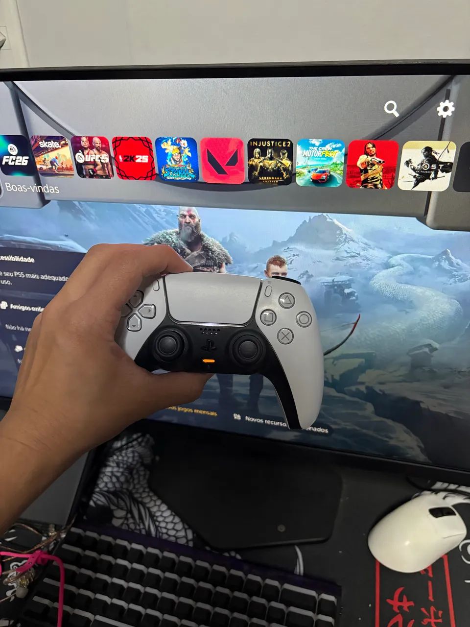 PS5 DOIS CONTROLES  - Foto 2