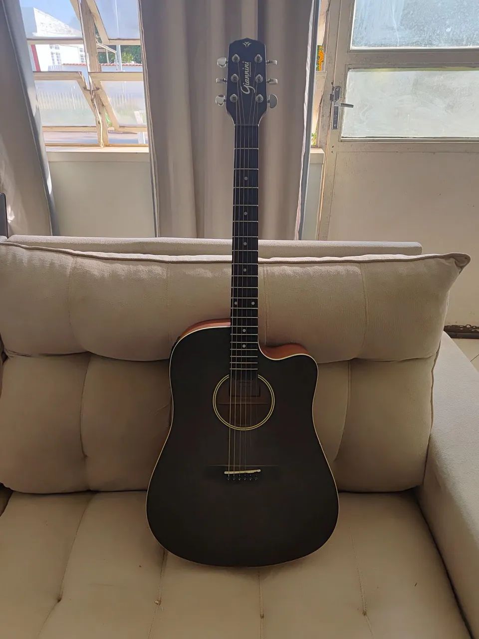 Violão Elétrico Giannini c/ kit 76 itens - Foto 2