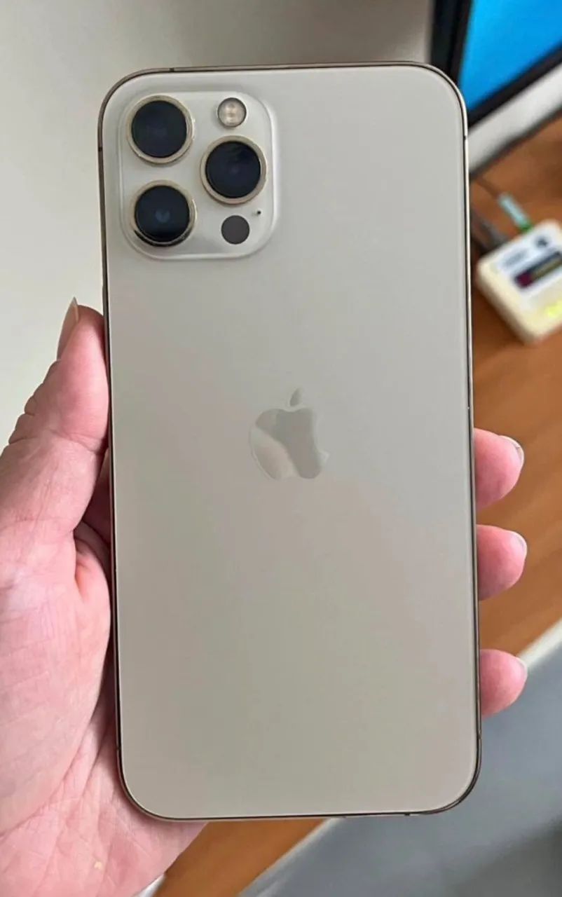 iPhone 12 Pro Max gold excelente 