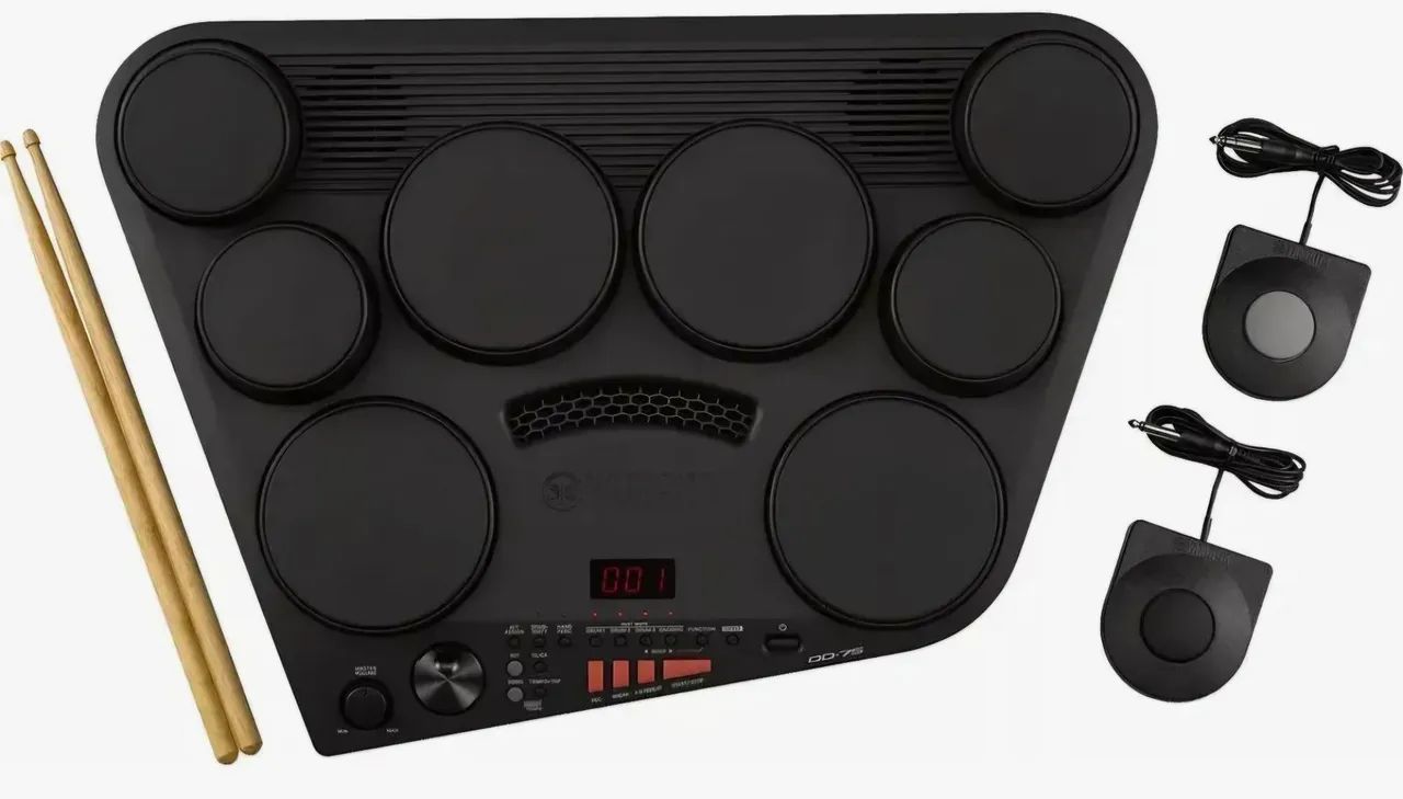 Bateria Eletrônica Portátil Yamaha DD75
