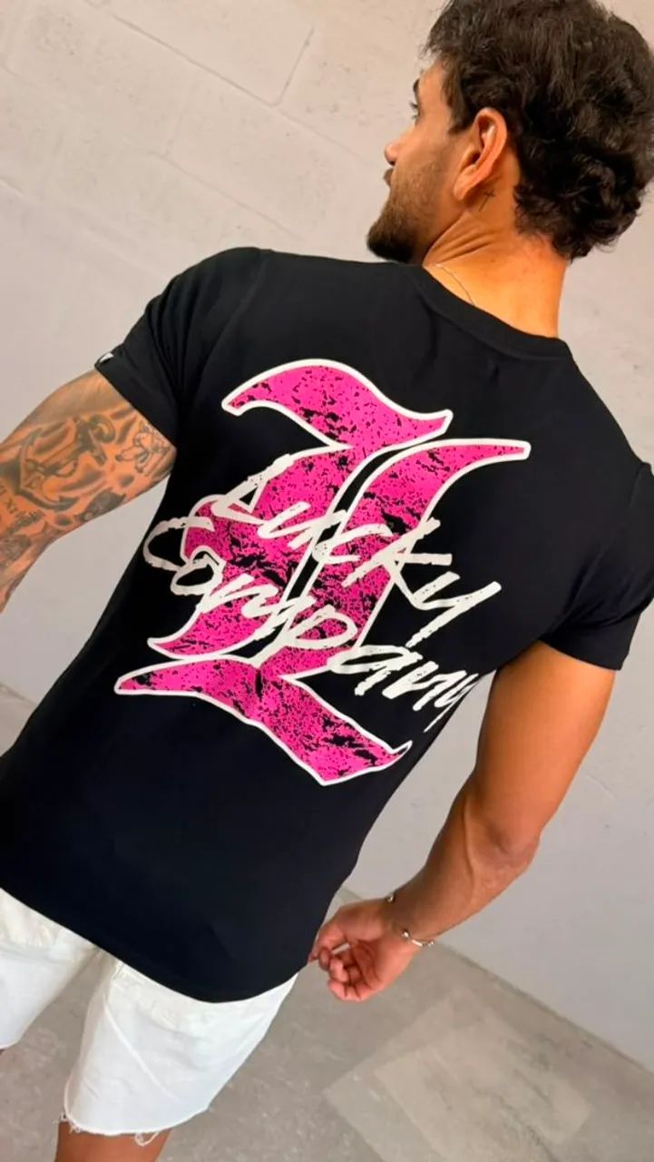 Camisa Longline Lucky Company 