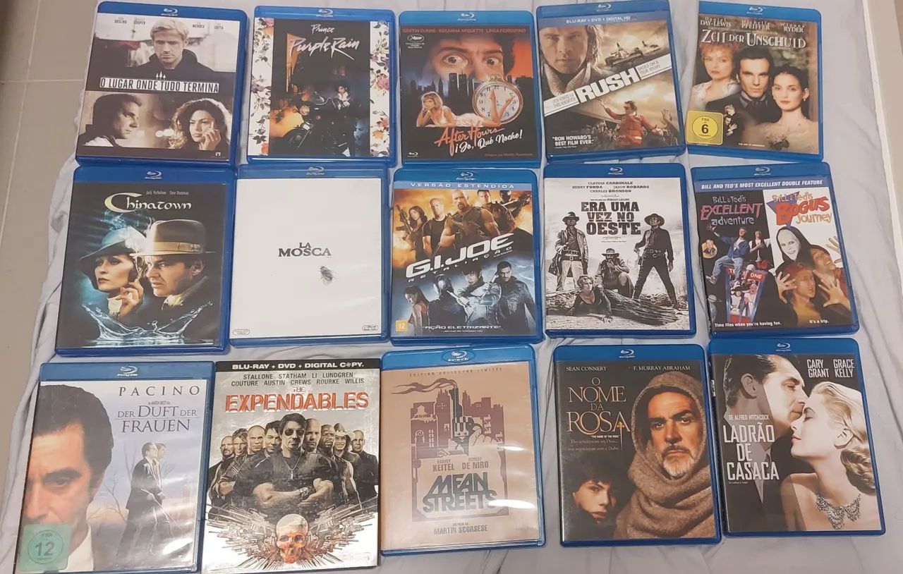 Blu Rays Variados - Consulte o preço e disponibilidade no chat