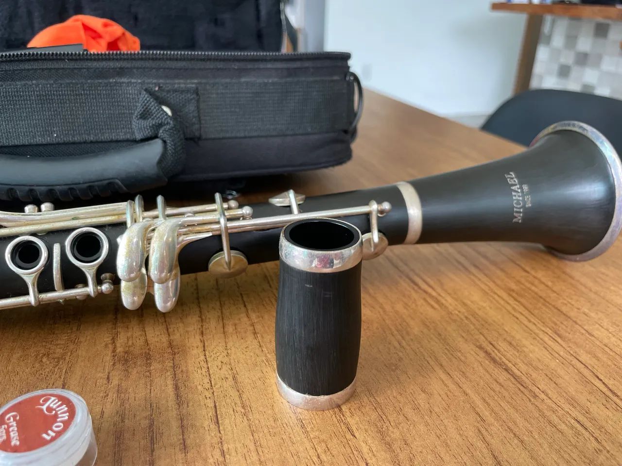 Clarinete Michael + boquilha Scott - Foto 4