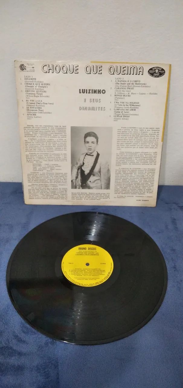 LP Raro - Luizinho e seus Dinamites - 1964 - Foto 2
