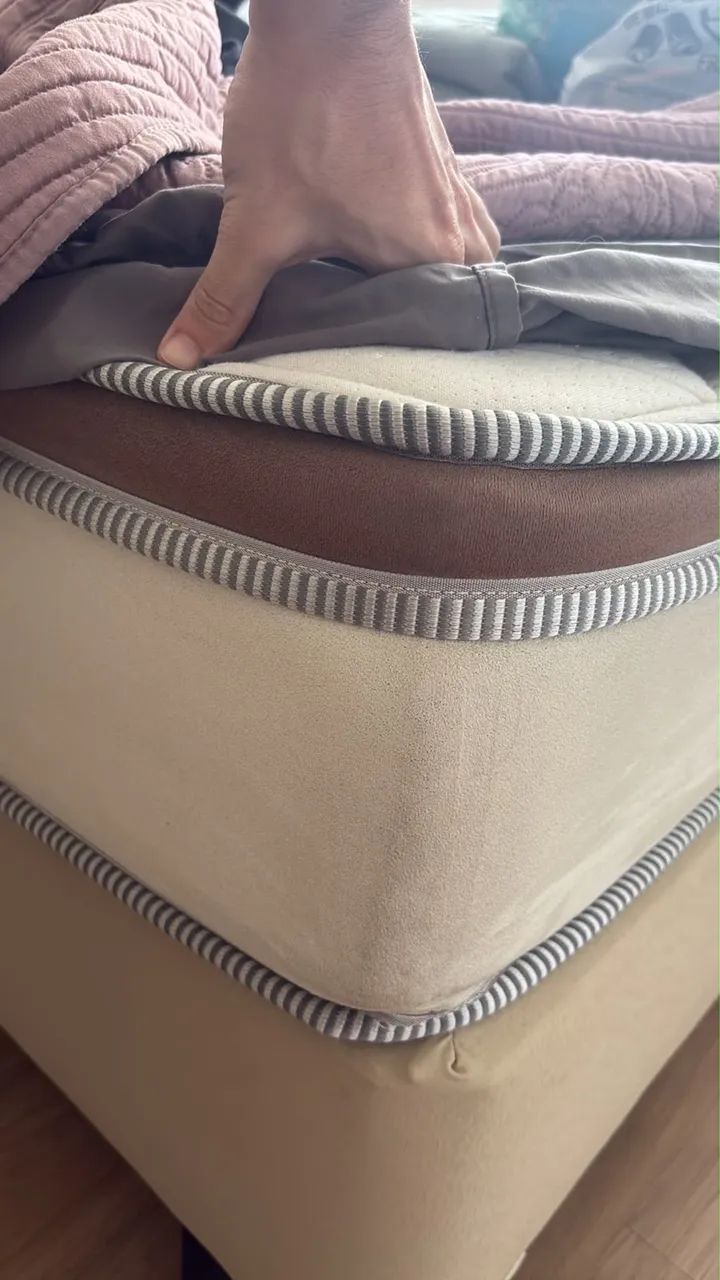 Cama Box Euro Colchões