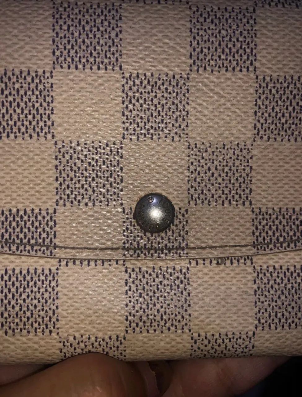 carteira louis vuitton sarah wallet damier azur canvas - Foto 2