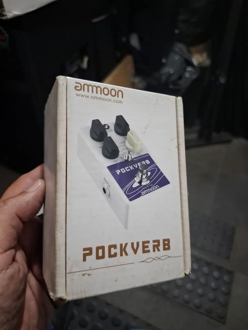 Pedal Pockverb Amon Delay e Reverb 14 tipos - Foto 2