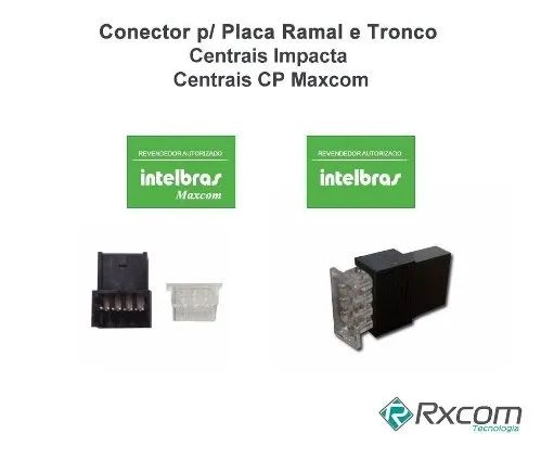 Conjunto Conector Para Ramal Intelbras Cp 48/80/112/192/352 - Foto 4