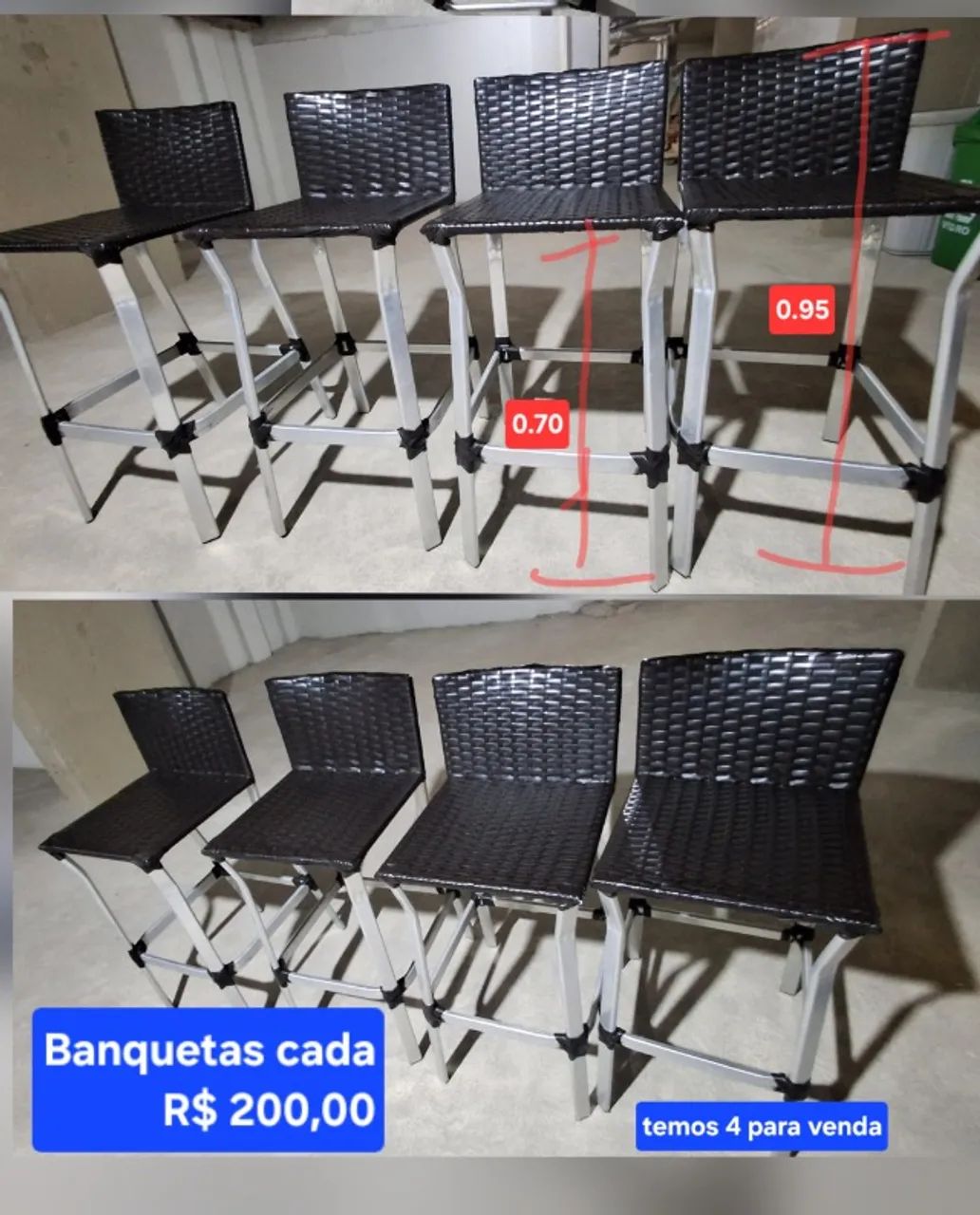 Mesas e cadeiras - Foto 3