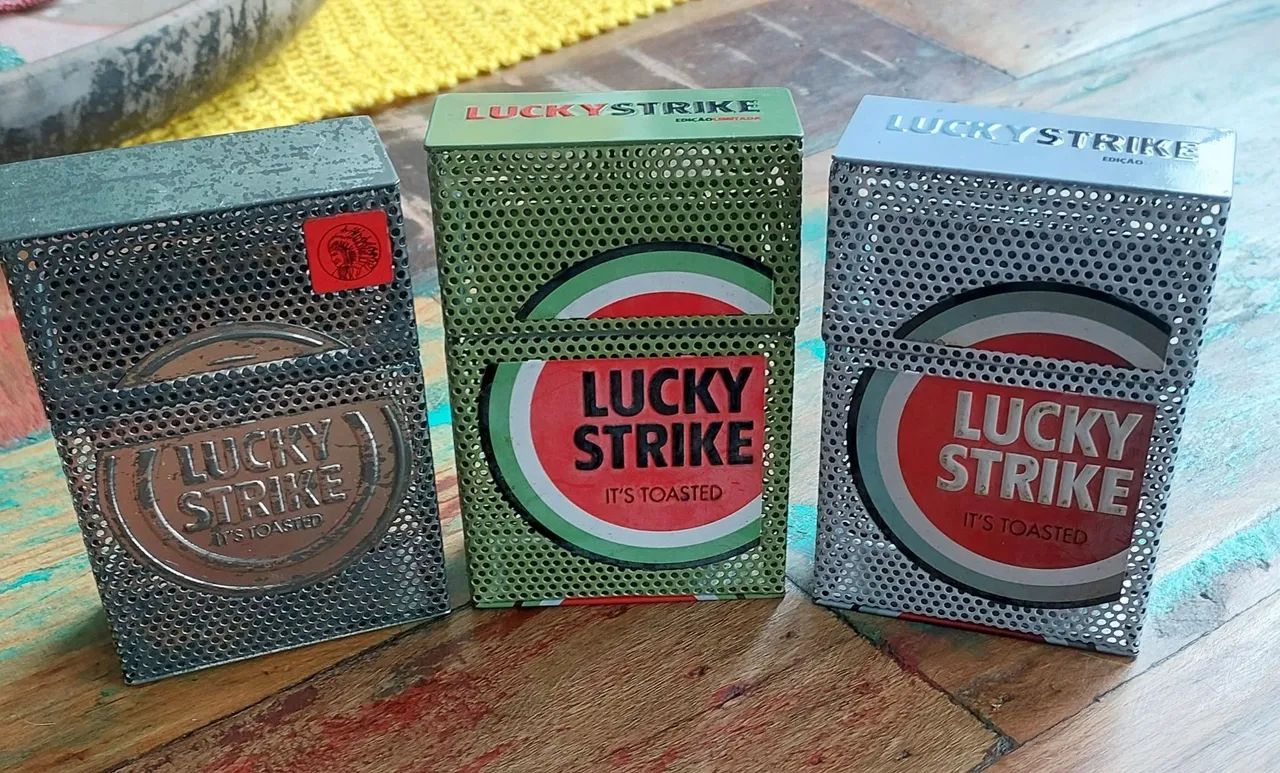 Latinhas de Coleção Lucky Strike - Foto 2