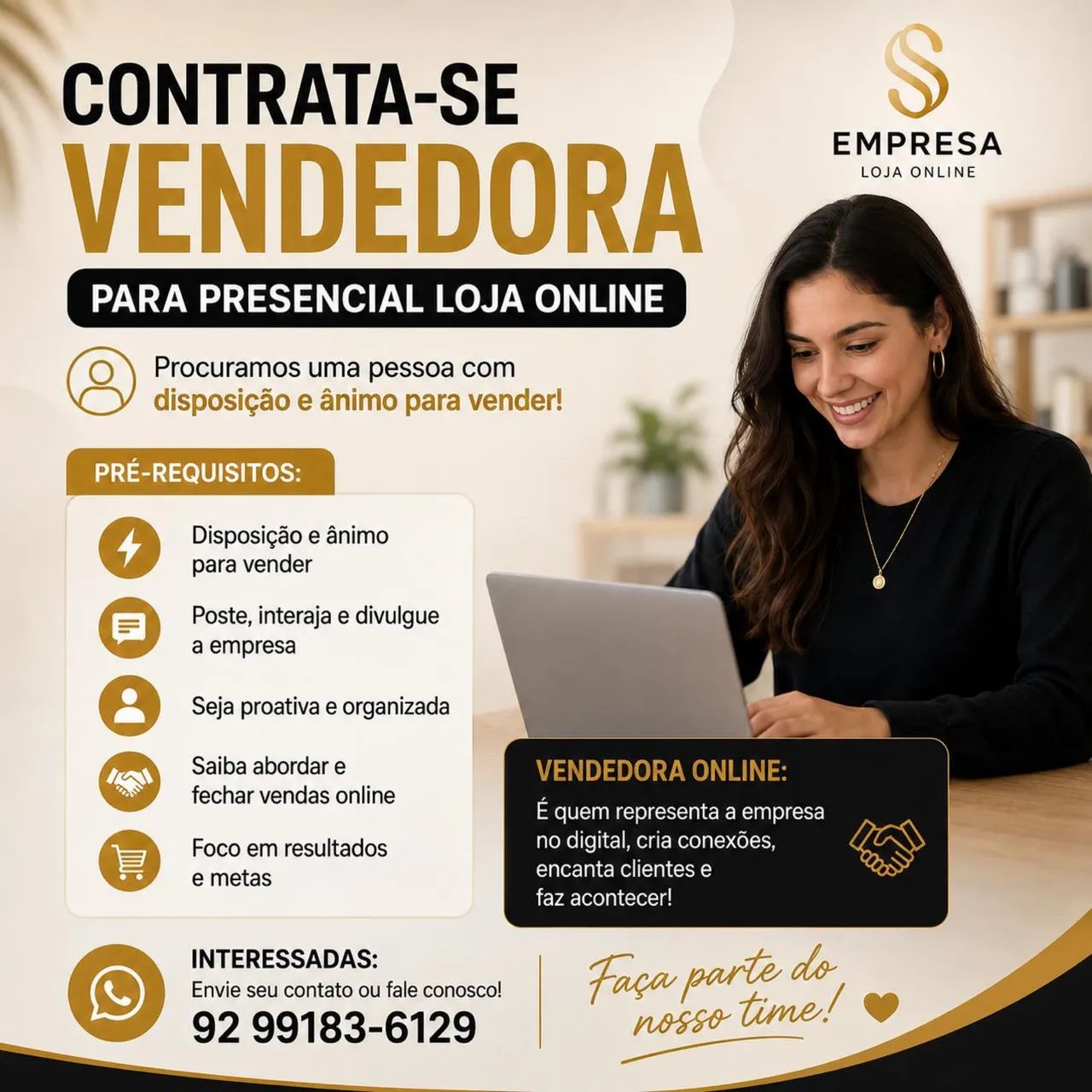 Contrata- vendedora 