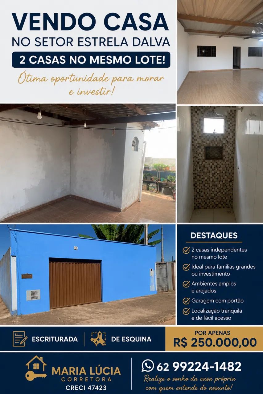 Vendo Casas setor Estrela Dalva  - Foto 2