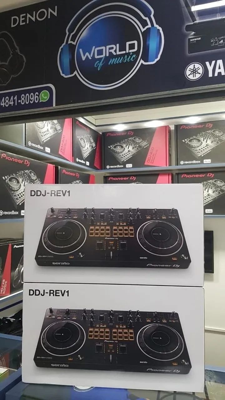Controladora Pioneer DJ DDJ-REV1 Black Oferta World Of Music 
