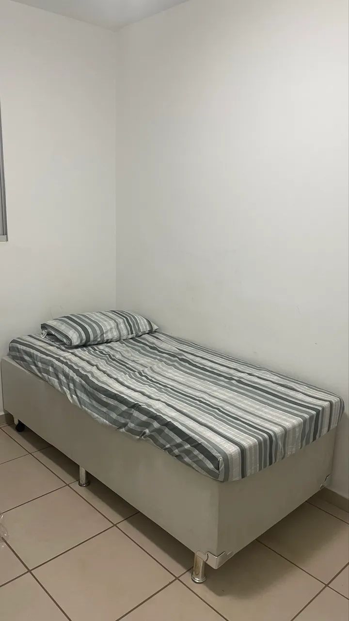 Cama box + colchão usada  - Foto 2