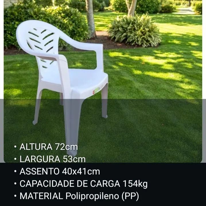Cadeiras de Plástico 